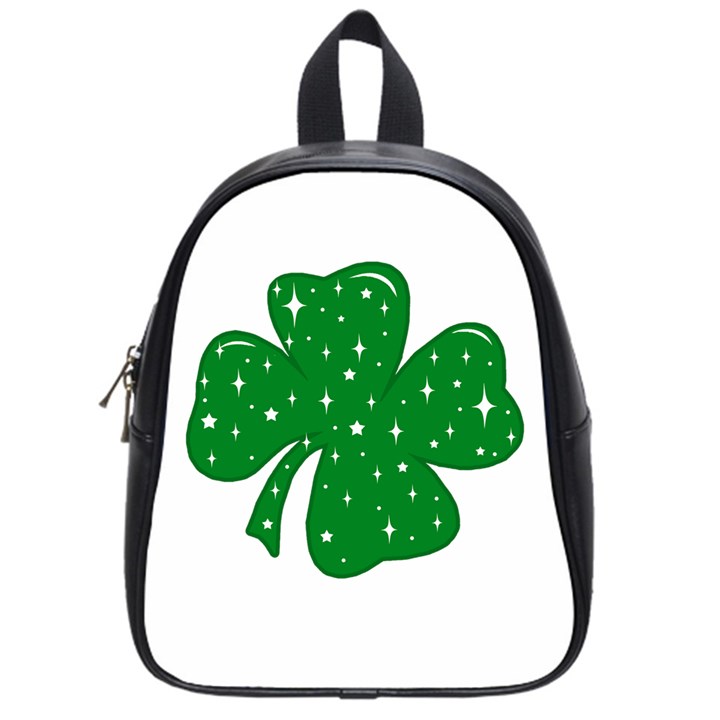 Sparkly Clover School Bag (Small)