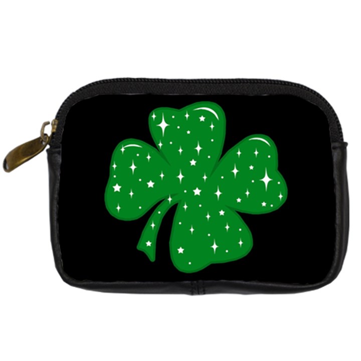 Sparkly Clover Digital Camera Cases