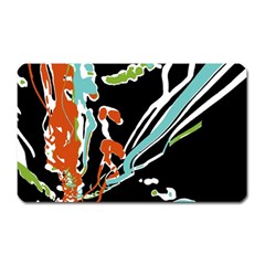 Multicolor Abstract Design Magnet (rectangular)