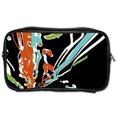 Multicolor Abstract Design Toiletries Bags 2-side by dflcprints