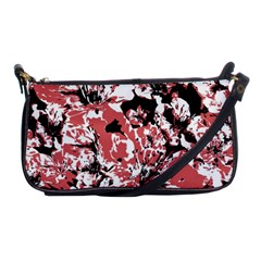 Textured Floral Collage Shoulder Clutch Bags by dflcprints