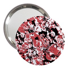 Textured Floral Collage 3  Handbag Mirrors