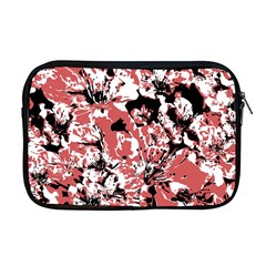 Textured Floral Collage Apple MacBook Pro 17  Zipper Case