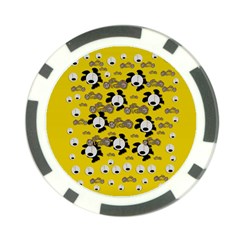 Bikers Out Singing In Spring Time Poker Chip Card Guard
