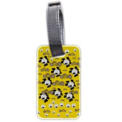 Bikers Out Singing In Spring Time Luggage Tags (two Sides) by pepitasart