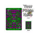 The Pixies Dance On Green In Peace Playing Cards 54 (Mini)  Front - Spade7