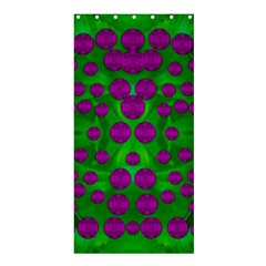 The Pixies Dance On Green In Peace Shower Curtain 36  X 72  (stall)  by pepitasart