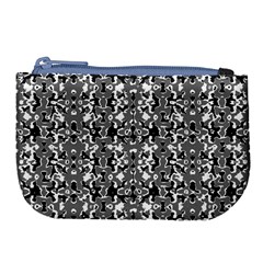 Dark Camo Style Design Large Coin Purse by dflcprints