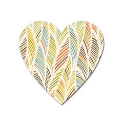 Decorative  Seamless Pattern Heart Magnet by TastefulDesigns