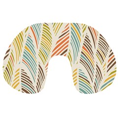 Decorative  Seamless Pattern Travel Neck Pillows by TastefulDesigns
