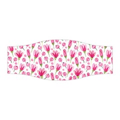 Watercolor Spring Flowers Pattern Stretchable Headband