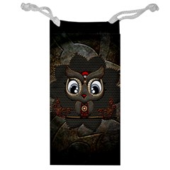 Wonderful Cute  Steampunk Owl Jewelry Bag by FantasyWorld7