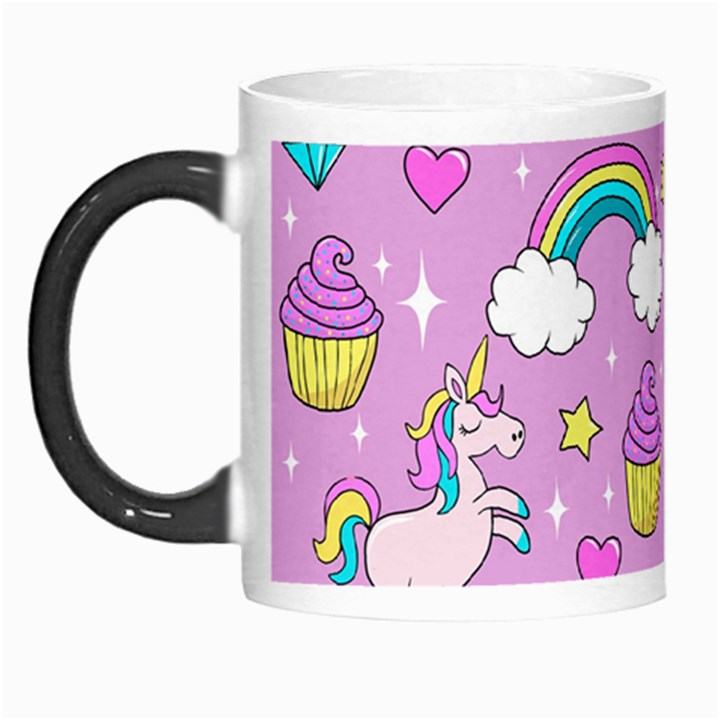 Cute Unicorn Pattern Morph Mugs