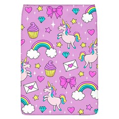 Cute Unicorn Pattern Flap Covers (l)  by Valentinaart
