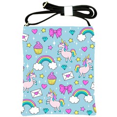 Cute Unicorn Pattern Shoulder Sling Bags