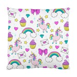 Cute Unicorn Pattern Standard Cushion Case (Two Sides) Front