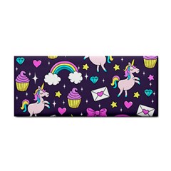 Cute Unicorn Pattern Cosmetic Storage Cases by Valentinaart