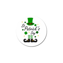 St Patricks Leprechaun Golf Ball Marker by Valentinaart