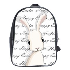 Easter Bunny  School Bag (large) by Valentinaart