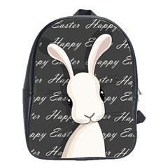 Easter Bunny  School Bag (large) by Valentinaart