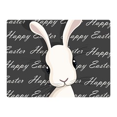 Easter Bunny  Double Sided Flano Blanket (mini)  by Valentinaart