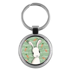 Easter Bunny  Key Chains (round)  by Valentinaart