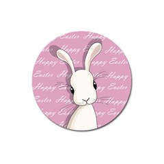 Easter Bunny  Magnet 3  (round) by Valentinaart