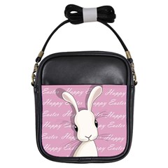 Easter Bunny  Girls Sling Bags by Valentinaart