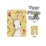 Easter bunny  Playing Cards 54 (Mini)  Front - HeartA