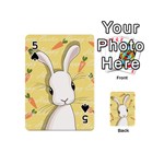 Easter bunny  Playing Cards 54 (Mini)  Front - Spade5