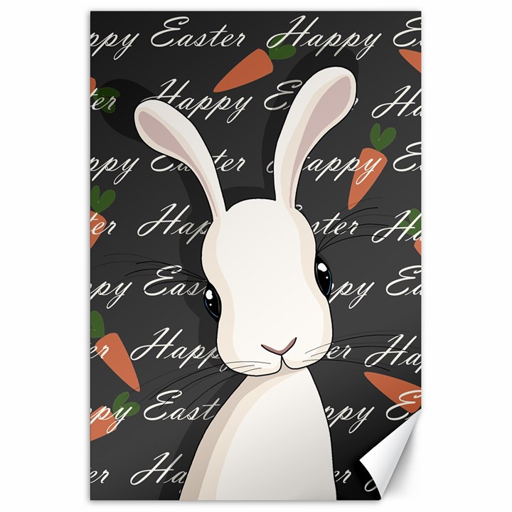 Easter bunny  Canvas 20  x 30  