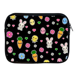 Easter Kawaii Pattern Apple Ipad 2/3/4 Zipper Cases by Valentinaart