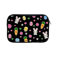 Easter Kawaii Pattern Apple Ipad Mini Zipper Cases by Valentinaart