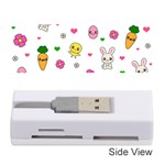 Easter Kawaii Pattern Memory Card Reader (Stick)  Front