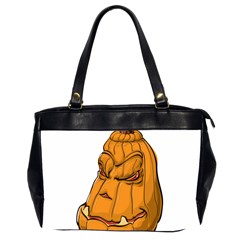 Sleeping Pumpkin Office Handbags (2 Sides)  by ImagineWorld