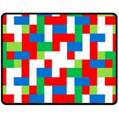 Geometric Maze Chaos Dynamic Fleece Blanket (medium) 