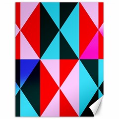 Geometric Pattern Design Angles Canvas 12  X 16  