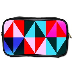 Geometric Pattern Design Angles Toiletries Bags 2-side