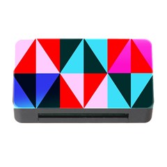 Geometric Pattern Design Angles Memory Card Reader With Cf
