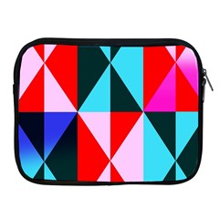 Geometric Pattern Design Angles Apple Ipad 2/3/4 Zipper Cases by Nexatart