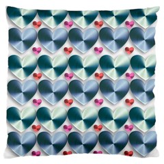 Valentine Valentine S Day Hearts Large Cushion Case (two Sides)