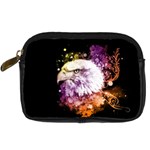 Awesome Eagle With Flowers Digital Camera Cases