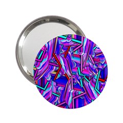 Stars Beveled 3d Abstract Stripes 2 25  Handbag Mirrors by Nexatart