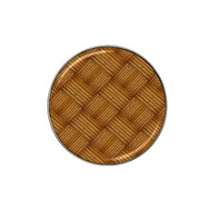 Wood Texture Background Oak Hat Clip Ball Marker (10 Pack)