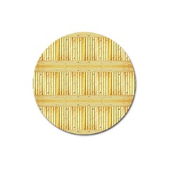 Wood Texture Grain Light Oak Magnet 3  (round) by Nexatart