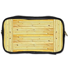 Wood Texture Background Light Toiletries Bags
