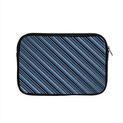 Diagonal Stripes Pinstripes Apple Macbook Pro 15  Zipper Case by Nexatart