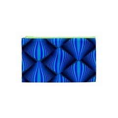 Abstract Waves Motion Psychedelic Cosmetic Bag (xs) by Nexatart