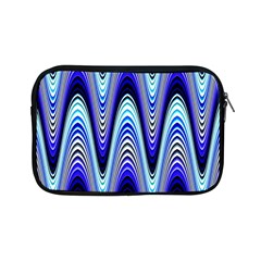 Waves Wavy Blue Pale Cobalt Navy Apple Ipad Mini Zipper Cases