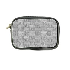 Texture Wood Grain Grey Gray Coin Purse by Nexatart